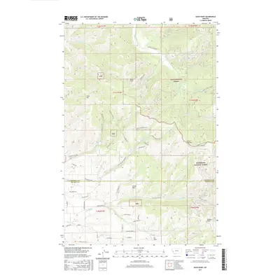 2017 Map of Davis Point, 2017 Print