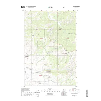 2020 Map of Davis Point, 2020 Print