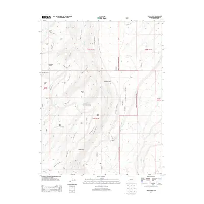 2013 Map of Davis Point, 2013 Print
