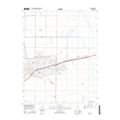 2015 Map of Davis, 2015 Print
