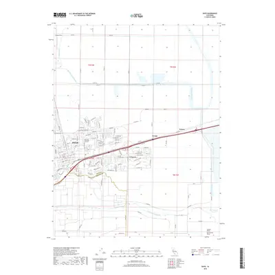 2018 Map of Davis, 2018 Print