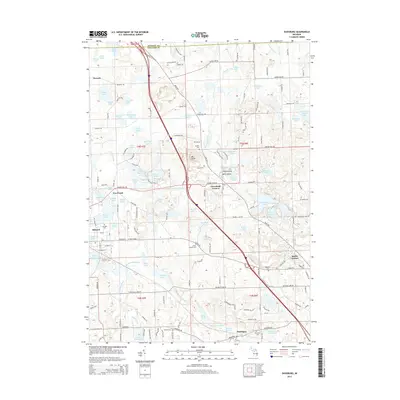 2014 Map of Davisburg, 2014 Print