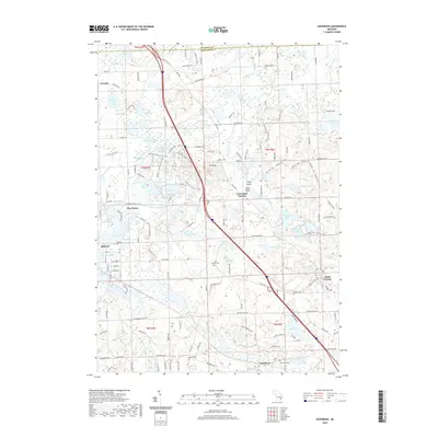 2019 Map of Davisburg, 2019 Print