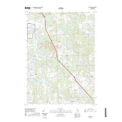 2023 Map of Davisburg, 2023 Print