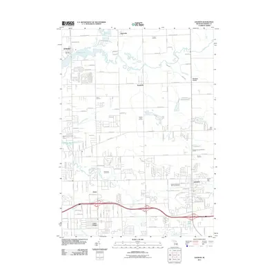 2011 Map of Davison, 2011 Print