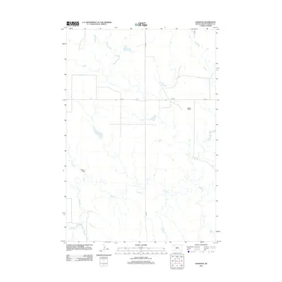2012 Map of Daviston, 2012 Print