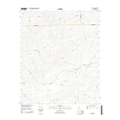 2014 Map of Daviston, 2014 Print