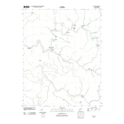 2011 Map of Davy, 2011 Print