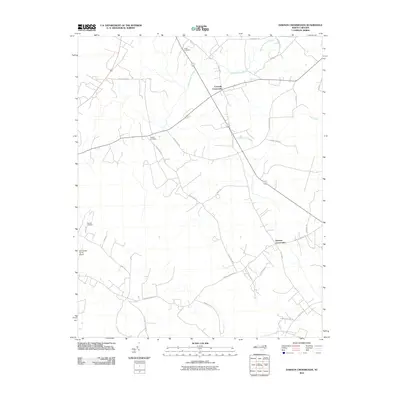 2010 Map of Dawson Crossroads, 2010 Print