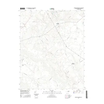2016 Map of Dawson Crossroads, 2016 Print