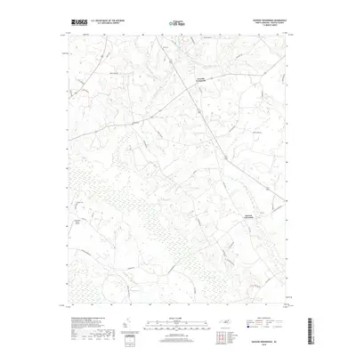 2019 Map of Dawson Crossroads, 2019 Print