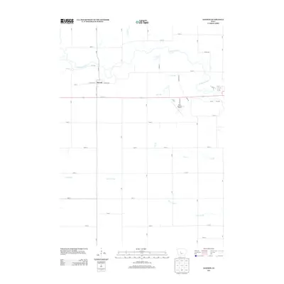 2013 Map of Dawson, 2013 Print
