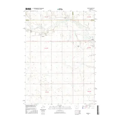 2015 Map of Dawson, 2015 Print