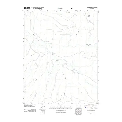 2011 Map of Dawson Draw, 2011 Print