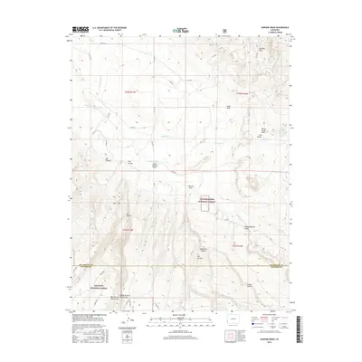 2016 Map of Dawson Draw, 2016 Print