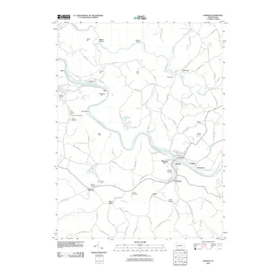 2010 Map of Dawson, 2010 Print