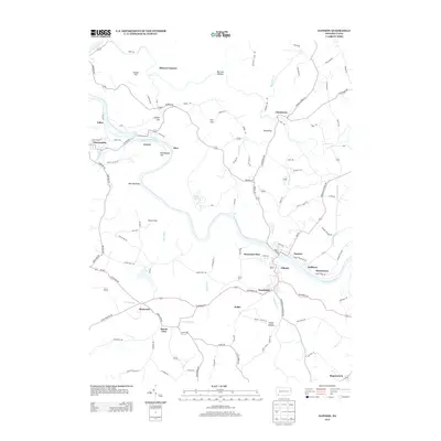 2013 Map of Dawson, 2013 Print