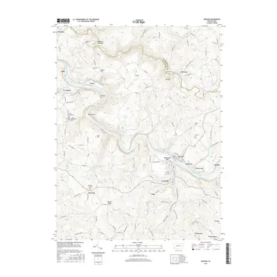 2016 Map of Dawson, 2016 Print