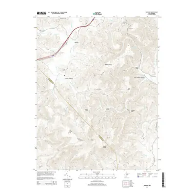 2014 Map of Dawson, 2014 Print