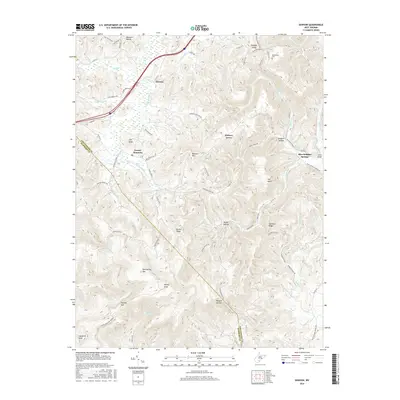 2016 Map of Dawson, 2016 Print