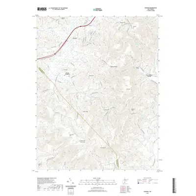 2019 Map of Dawson, 2019 Print