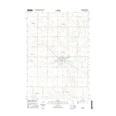 2016 Map of Dawson, 2016 Print