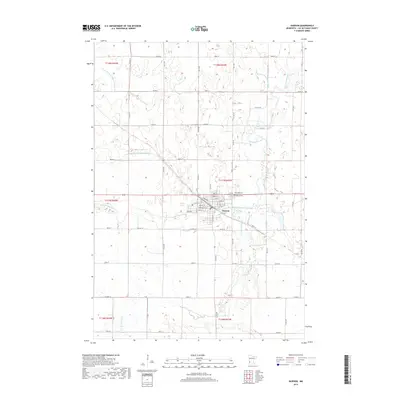 2019 Map of Dawson, 2019 Print