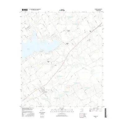 2016 Map of Dawson, 2016 Print