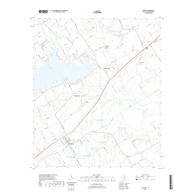 2019 Map of Dawson, 2019 Print