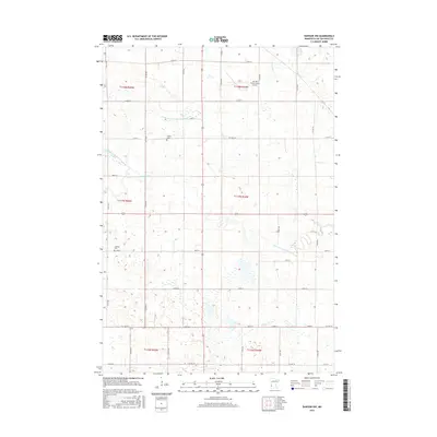 2016 Map of Dawson NW, 2016 Print