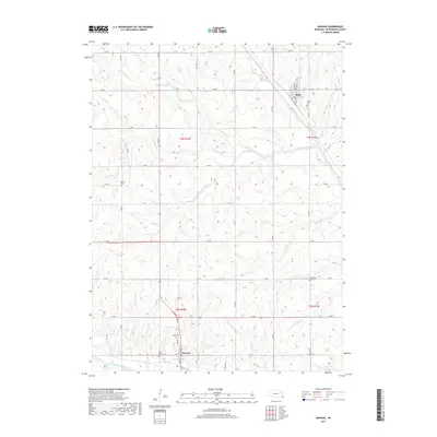2017 Map of Dawson, 2017 Print