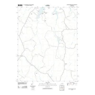 2010 Map of Dawson Springs SW, 2010 Print