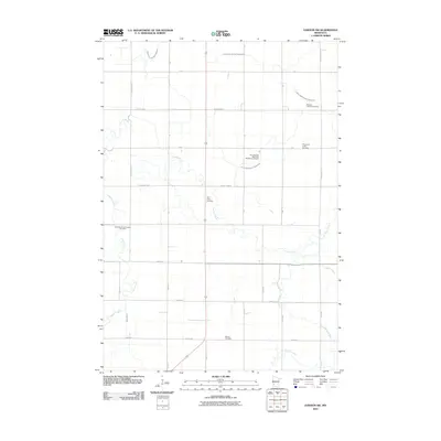 2010 Map of Dawson SW, 2010 Print