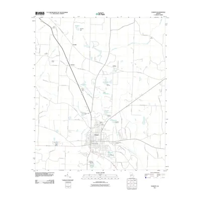 2011 Map of Dawson, 2011 Print