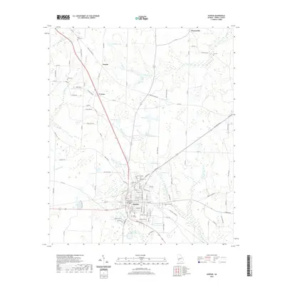 2020 Map of Dawson, 2020 Print