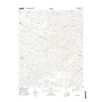 2017 Map of Dawsonville, 2017 Print