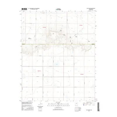 2017 Map of Day Canyon, 2017 Print