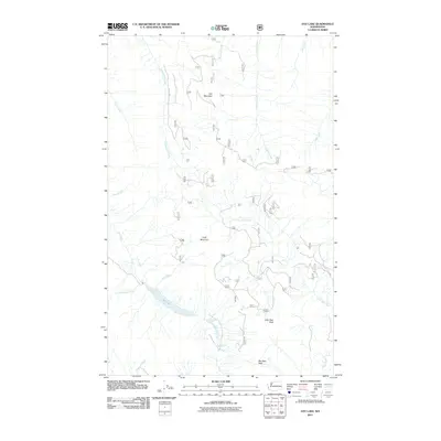 2011 Map of Day Lake, 2011 Print