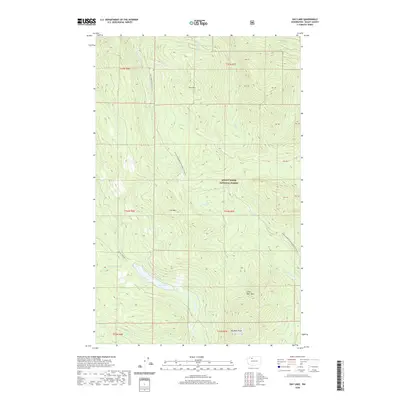 2020 Map of Day Lake, 2020 Print