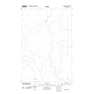 2011 Map of Day School SW, 2011 Print