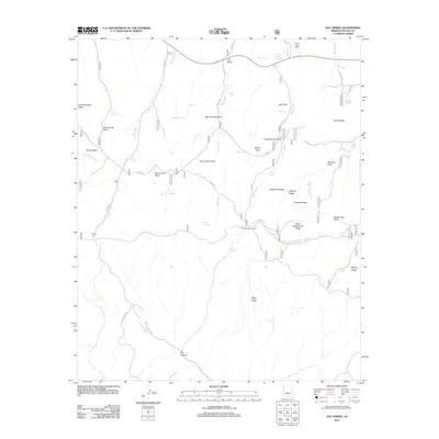 2011 Map of Day Spring, 2011 Print