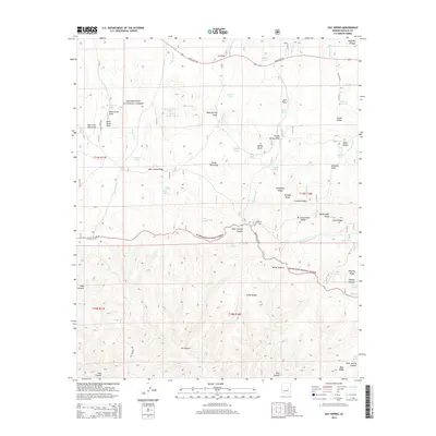 2014 Map of Day Spring, 2014 Print