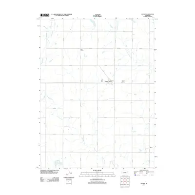 2011 Map of Daykin, 2011 Print