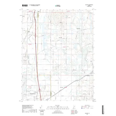 2019 Map of Daylight, 2019 Print