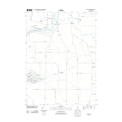 2012 Map of Daysville, 2012 Print