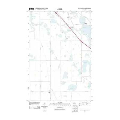 2010 Map of Dayton Hollow Dam, 2010 Print