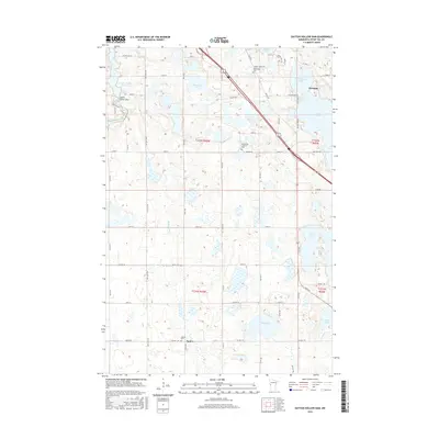 2016 Map of Dayton Hollow Dam, 2016 Print