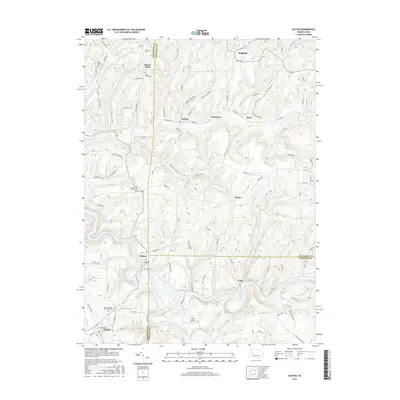 2016 Map of Dayton, 2016 Print