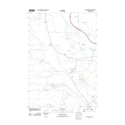 2011 Map of Dayton North, 2011 Print