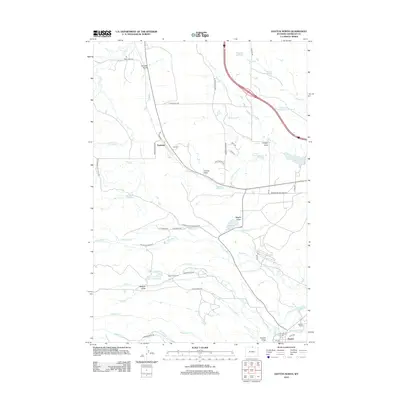 2012 Map of Dayton North, 2012 Print